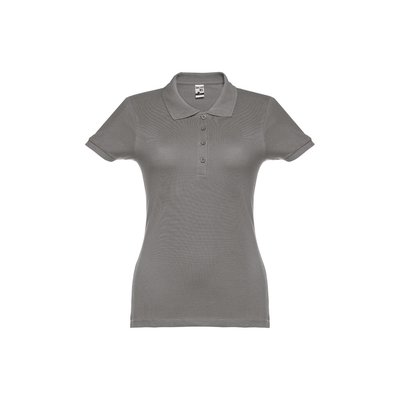 Polo Manga Corta de Mujer Gris L