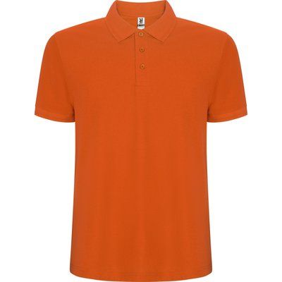Polo Manga Corta Naranja L