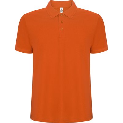 Polo Manga Corta Naranja S