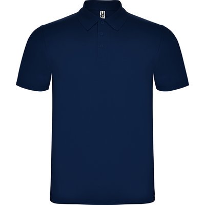 Polo de manga corta Unisex Marino 2XL