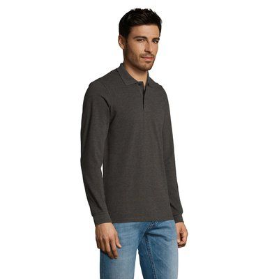 Polo Manga Larga Hombre 180g