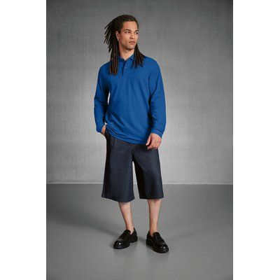 Polo manga larga hombre atemporal