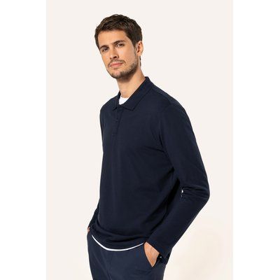Polo manga larga hombre