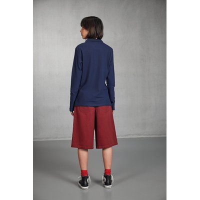 Polo manga larga mujer punto piqué