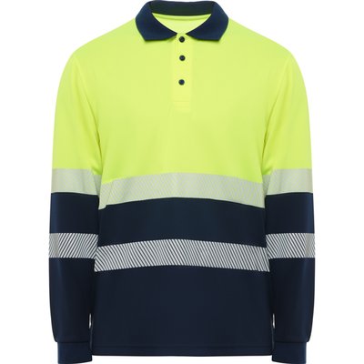 Polo Manga Larga Reflectante
