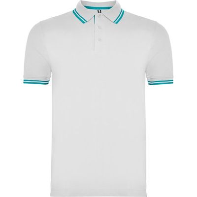 Polo Manga Corta detalles en contraste