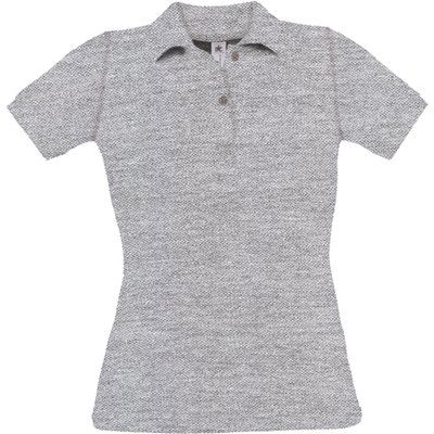 Polo mujer 100% algodón Heather Grey XL