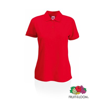Polo de Mujer 180g Roj S