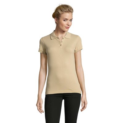 Polo Mujer Algodón 180g Sand Xl