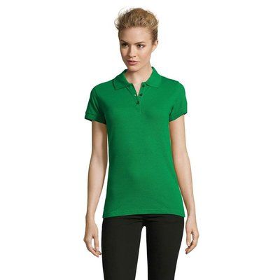 Polo Mujer Algodón 180g Verde Xl