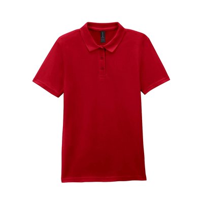 Polo mujer algodón Cherry Red S