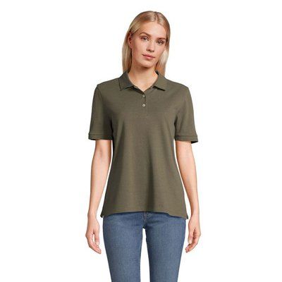 Polo mujer algodón corte cómodo Army Xl