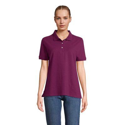 Polo mujer algodón corte cómodo Astral Purple M