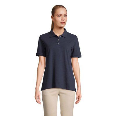 Polo mujer algodón corte cómodo French Marino Xs