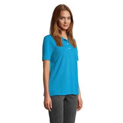 Polo mujer algodón corte cómodo