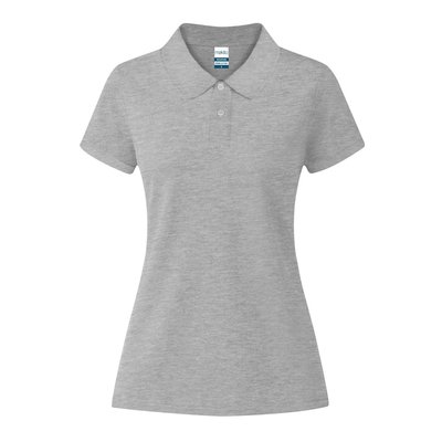 Polo Mujer Algodón Piqué Gri L