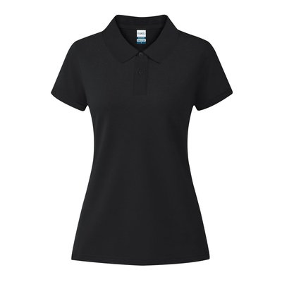 Polo Mujer Algodón Piqué Neg Xl
