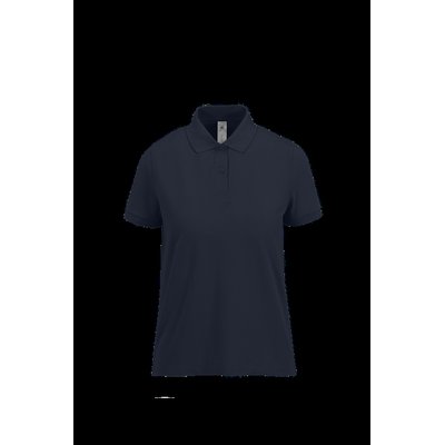Polo mujer algodón preencogido Navy Pure Xs