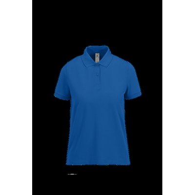 Polo mujer algodón preencogido Royal Blue S