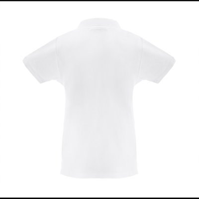 Polo mujer manga corta algodón piqué
