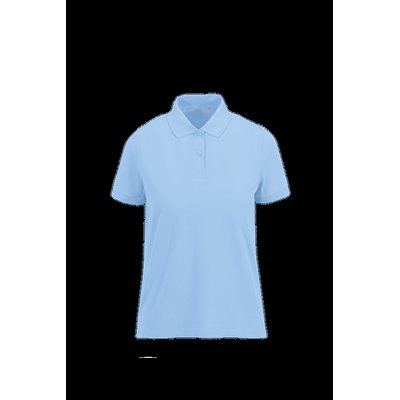 Polo Mujer Manga Corta Eco Lotus Blue XXL