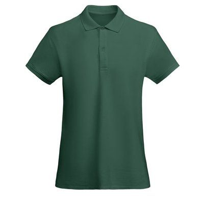Polo Mujer Orgánico Manga Corta Verde Botella 2Xl