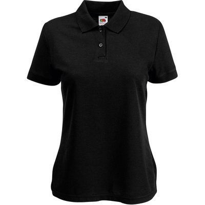 Polo mujer piqué Black XXL