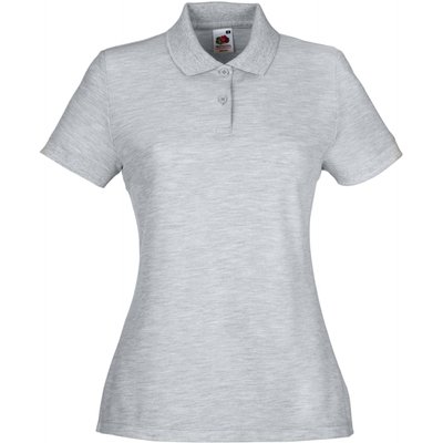 Polo mujer piqué Heather Grey M
