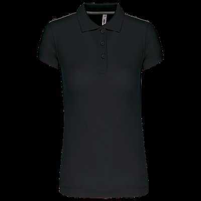 Polo de mujer secado rápido Black S