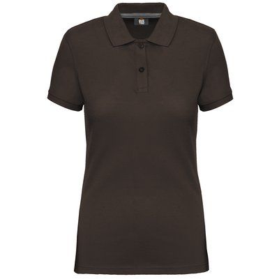 Polo Mujer Tratamiento antibacteriano CHOCOLATE 3XL