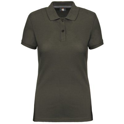 Polo Mujer Tratamiento antibacteriano Dark Khaki XL