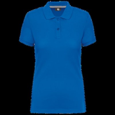 Polo Mujer Tratamiento antibacteriano Light Royal Blue Xl