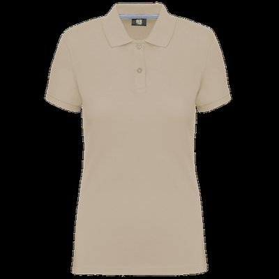 Polo Mujer Tratamiento antibacteriano Light Sand Xl