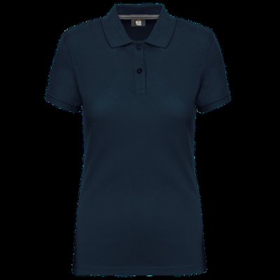 Polo Mujer Tratamiento antibacteriano Navy L
