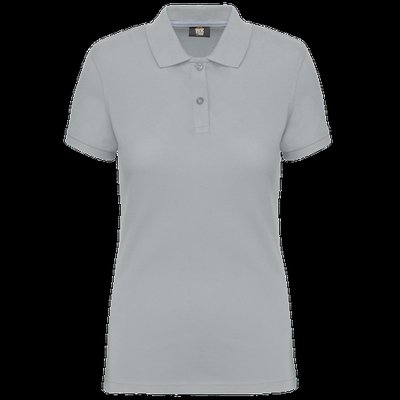 Polo Mujer Tratamiento antibacteriano Snow Grey Xl