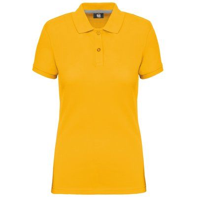 Polo Mujer Tratamiento antibacteriano Yellow 3XL