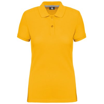Polo Mujer Tratamiento antibacteriano Yellow S