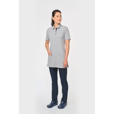 Polo largo mujer