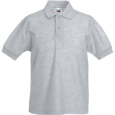 Polo niños varios colores Heather Grey 12/13 ans