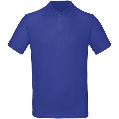 Polo Orgánico Hombre Cobalt Blue L