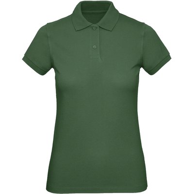 Polo Orgánico Mujer Bottle Green Xl
