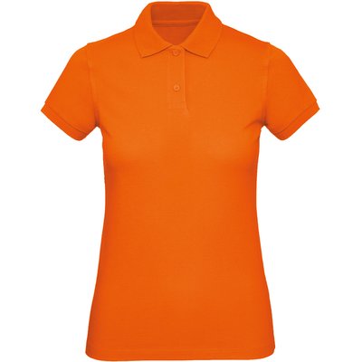 Polo Orgánico Mujer Orange Xxl