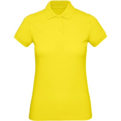 Polo Orgánico Mujer Solar Yellow M