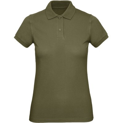 Polo Orgánico Mujer Urban Khaki Xxl