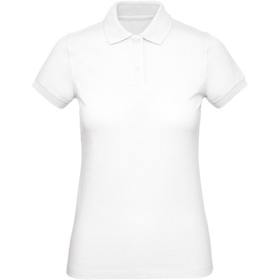 Polo Orgánico Mujer White L