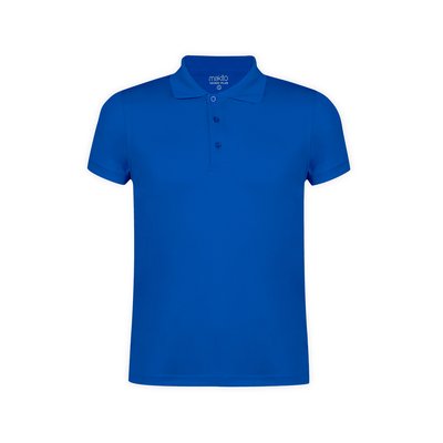 Polo personalizado técnico en poliéster Azul M
