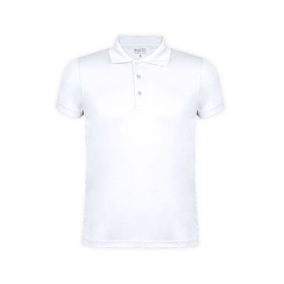 Polo personalizado técnico en poliéster Bla XXXL
