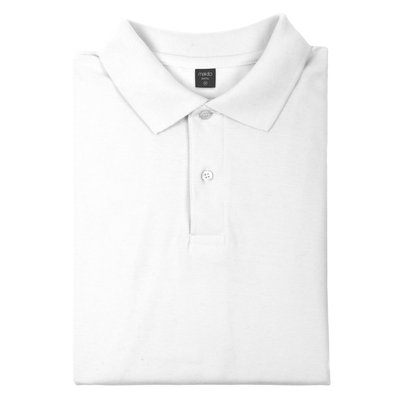 Polo Piqué Blanco S-XXL