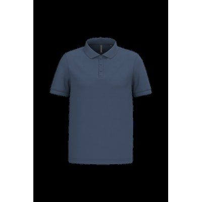 Polo piqué manga corta de algodón Deep Blue Xxl