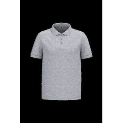 Polo piqué manga corta de algodón Oxford Grey Xxl
